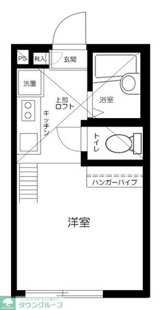 AZEST-RENT羽田Xの物件間取画像